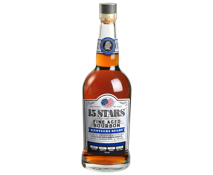 15 Stars Kentucky Stars 8 Years Straight Bourbon 750ml