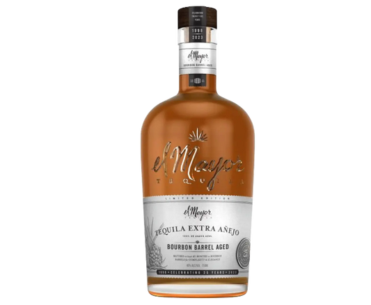 El Mayor 25th Anniversary Barrel Aged Extra Anejo 750ml ($8, Pour 30ml)