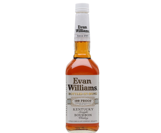 Evan Williams White Label Bottled In Bond 1.75L ($2, Pour 30ml)