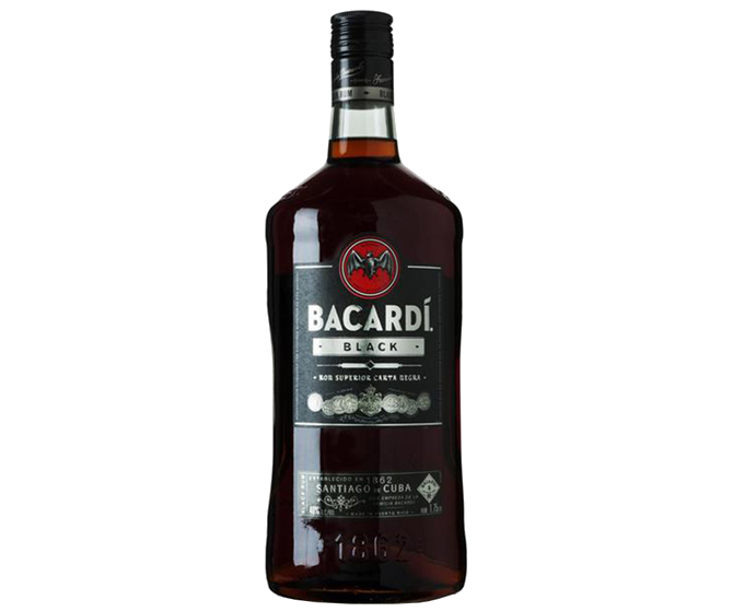 Bacardi Black 1.75L ($2, Pour 30ml)