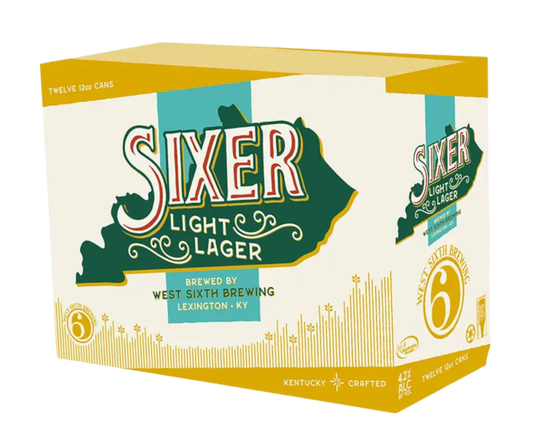 West Sixth Lager 12oz 6-Pack Can
