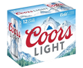 Coors Light 12oz 12-Pack Can