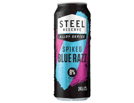 Steel Reserve Blue Razz 24oz Single Can
