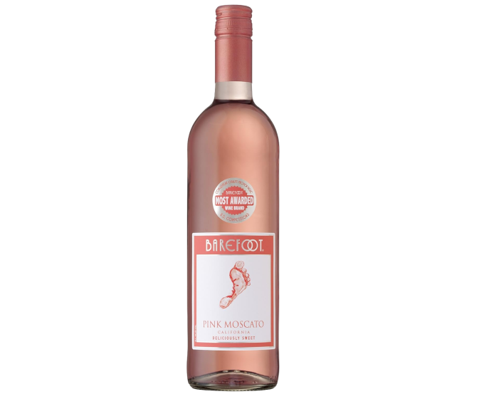 Barefoot Pink Moscato 750ml
