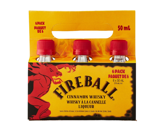 Fireball 50ml 6-Pack