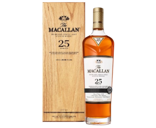 The Macallan 25 Years Sherry Oak 2018 Release 750ml