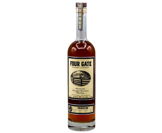Four Gate Foundation 10 Years Straight Bourbon 750ml ($10, Pour 30ml)