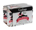 Goslings Diet Ginger Beer 12oz 6-Pack Can