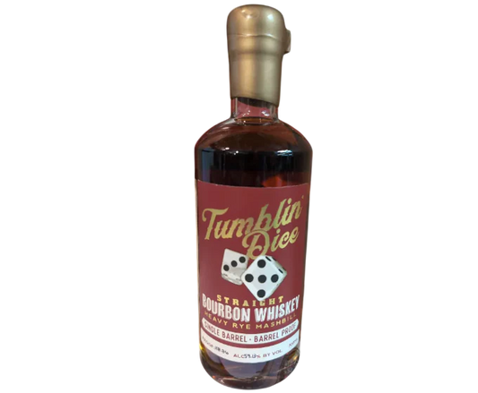 Deadwood Tumblin Dice Heavy Rye Bourbon 8 Yr 118.26Prf 700ml (Scan Correct Item)