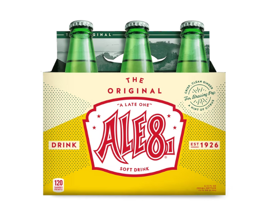Ale 8 One Regular Soda 12oz 6-Pack Bottle