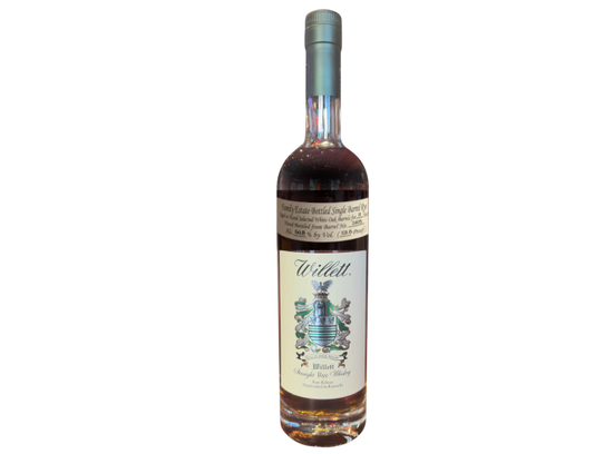 Willett Single Barrel No 7560 Straight Bourbon 9 Years 128.2 Proof Primo Pick 750ml ($20 ,30ml Pour) (No Barcode)