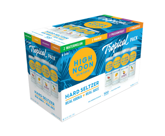 High Noon Vodka & Soda Tropical 12oz 8-Pack Can