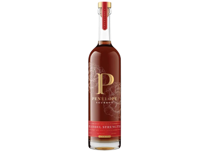 Penelope Four Grain Barrel Strength Bourbon 750ml ($4 ,30ml Pour)