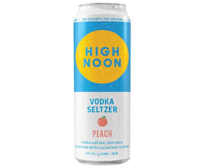 High Noon Vodka & Soda Peach 12oz Single Can