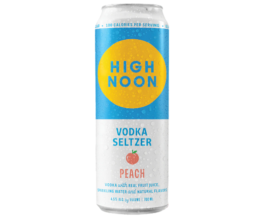 High Noon Vodka & Soda Peach 12oz Single Can