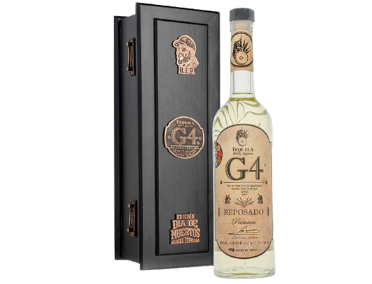 G4 Reposado de Madera Dia de Muertos Edition 750ml ($20 ,30ml Pour)