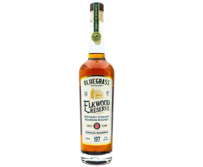 Bluegrass Elkwood Reserve 9 Years Kentucky Straight 750ml ($8 ,30ml Pour)