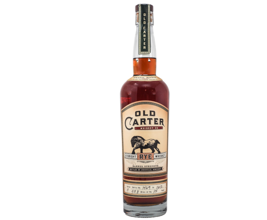 Old Carter Batch 15 Rye 115 Proof 750ml (No Barcode)