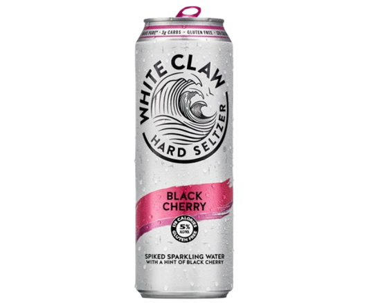 White Claw Hard Seltzer Black Cherry 19.2oz Single Can