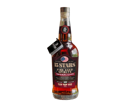 15 Stars 10 Years Sherry Cask Straight Bourbon 750ml ($10, Pour 30ml)