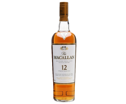 The Macallan 12 Years Sherry Cask 750ml ($6, Pour 30ml)