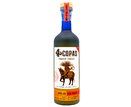 4 Copas Organic Anejo 110pf 750ml ($7, Pour 30ml)