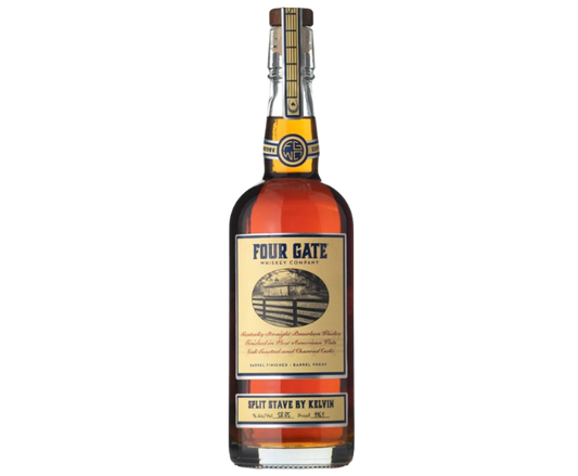 Four Gate Split Stave by Kelvin Straight Bourbon 750ml ($11, Pour 30ml)