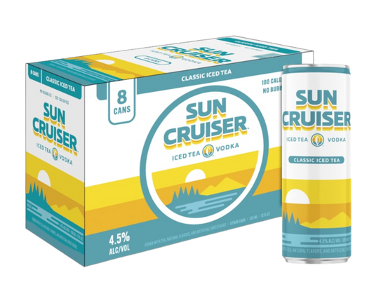 Sun Cruiser Classic Iced Tea Plus 12oz 8-Pack Can