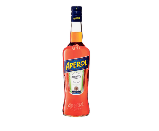 Aperol 750ml ($2, Pour 30ml)