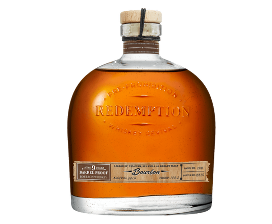 Redemption Barrel Proof 9 Years 750ml