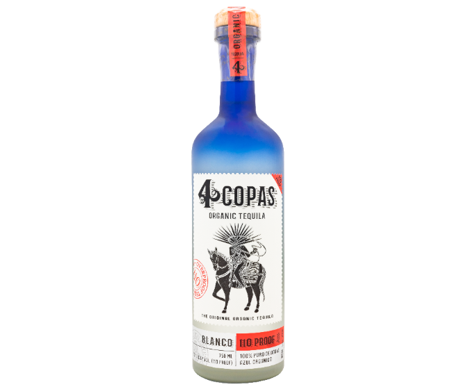 4 Copas Organic Blanco 110pf 750ml