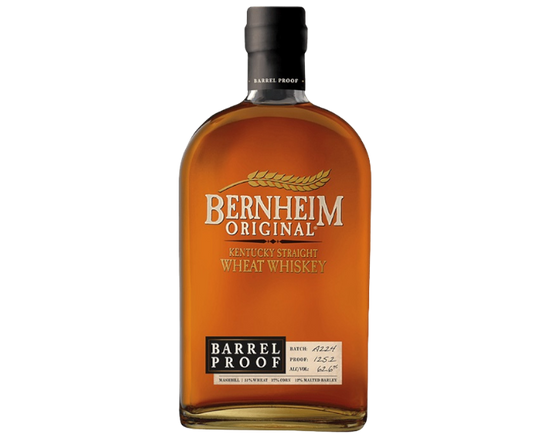 Bernheim Wheat Barrel Proof 750ml ($5 ,30ml Pour)