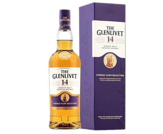 The Glenlivet 14 Years Cognac Cask 750ml ($3, Pour 30ml)