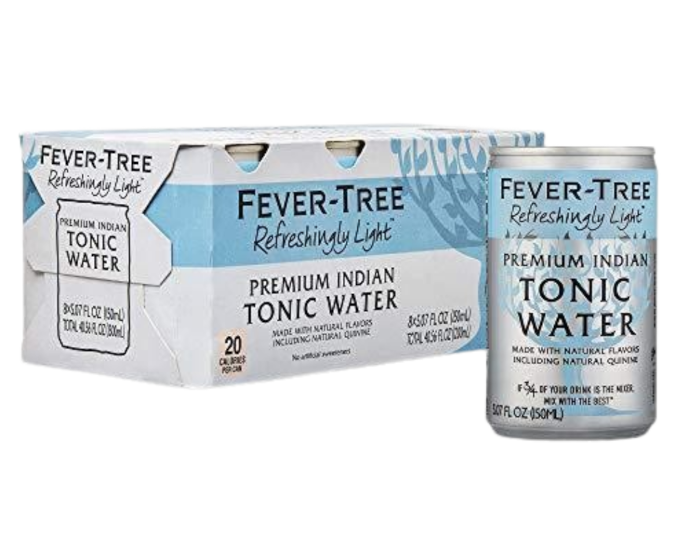 Fever Tree Naturally Light Tonic 5oz 8-Pack Can