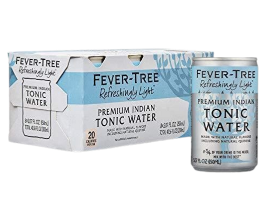 Fever Tree Naturally Light Tonic 5oz 8-Pack Can