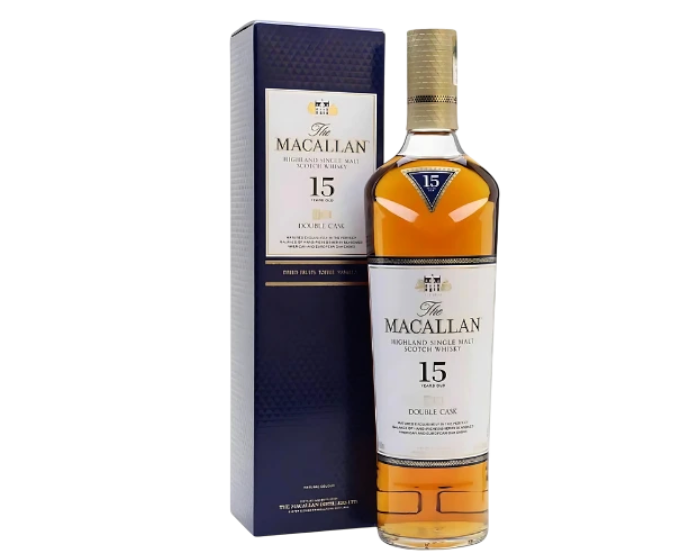 The Macallan 15 Year Double Cask 750ml ($10, 30ml Pour)