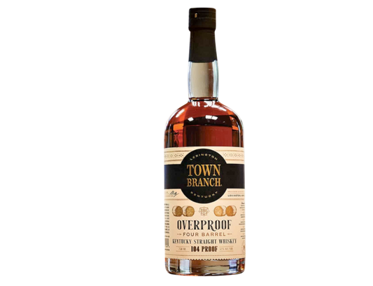 Town Branch Overproof Four Barrel Kentucky Straight 750ml