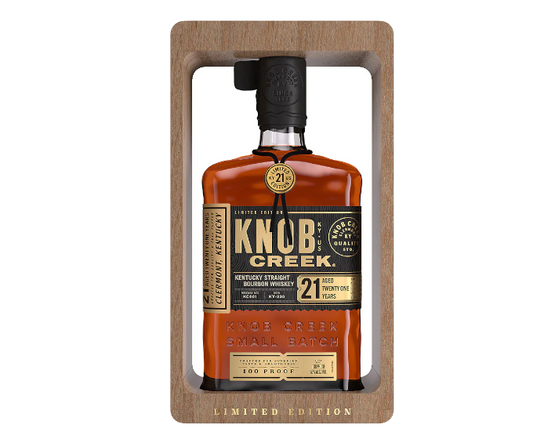 Knob Creek Small Batch Limited Edition 21 Years 750ml ($15, 30ml Pour)