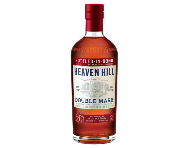 Heaven Hill Straight Bourbon Bottled In Bond Double Mash 9 Year 100 Proof 750ml