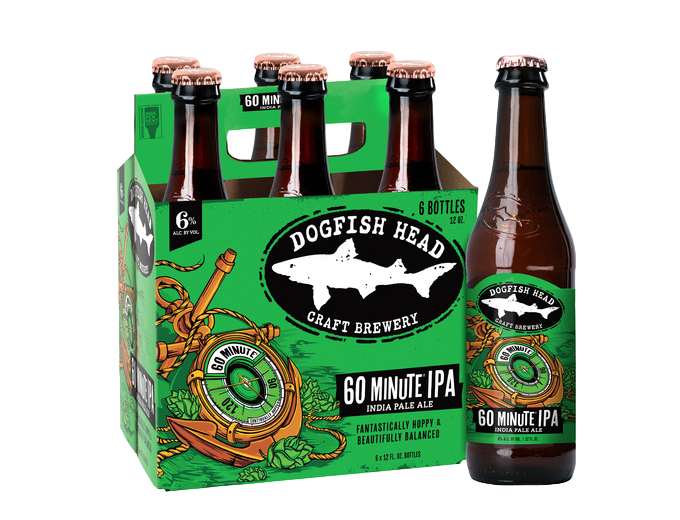 Dogfish Head 60 Minute IPA 12oz 6-Pack Bottle