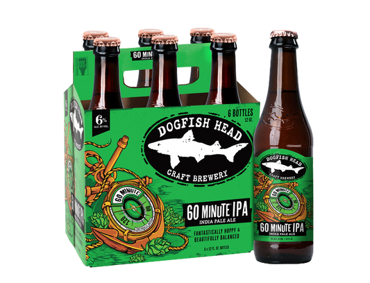 Dogfish Head 60 Minute IPA 12oz 6-Pack Bottle