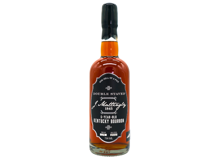 J Mattingly 1845 Single Barrel Barrel Select 750ml ($5, 30ml Pour)