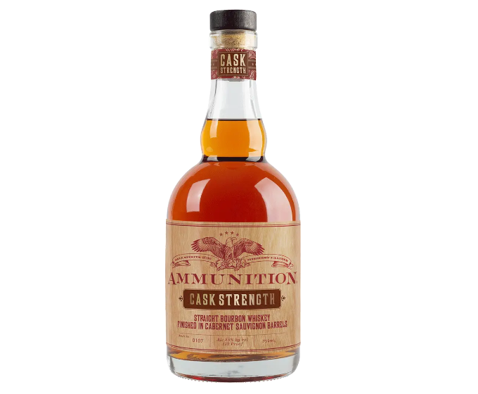Ammunition Cask Strength Finished in Cabernet Sauvignon Barrels 750ml